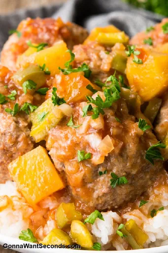 Sweet and Sour Meatballs