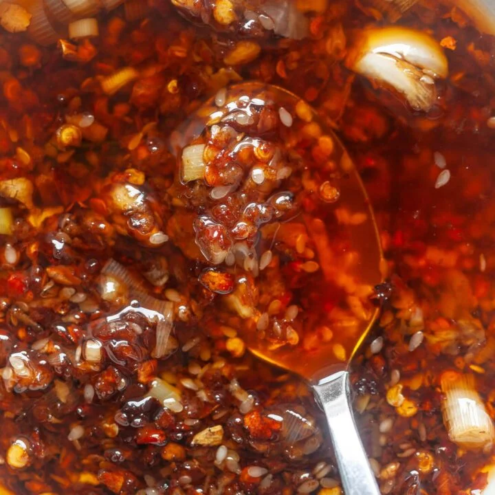 Homemade Garlic Chili Oil