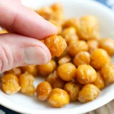 Receta de garbanzos crujientes