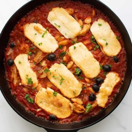 Baked Halloumi