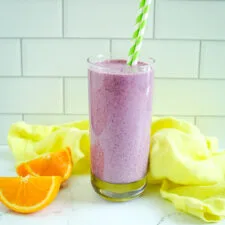 Receta de batido de yogur griego