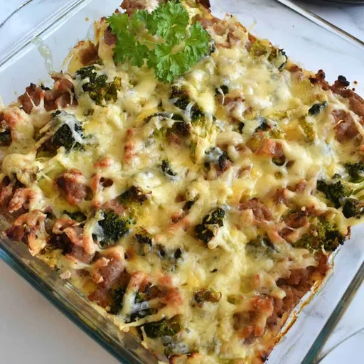 Broccoli sausage casserole