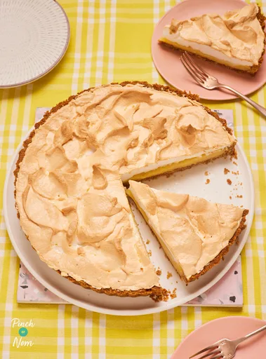 Tarta de merengue y limón