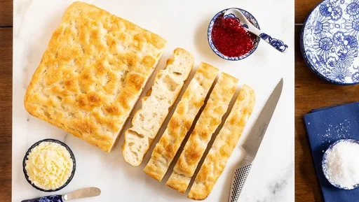 Focaccia rápida del mismo día increíblemente fácil