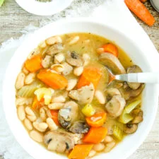 Instant Pot Vegetable Soup with Beans