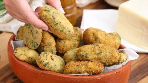 Croquetas de Espinaca y Queso