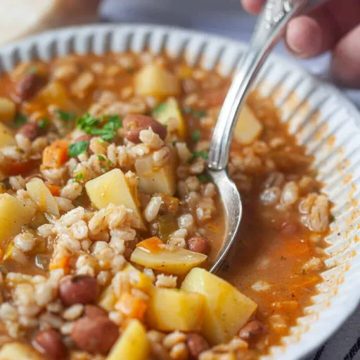 Vegan One-Pot Barley Stew