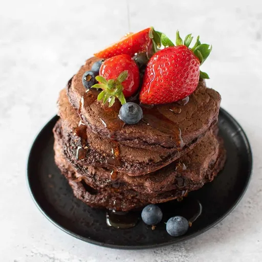 Chocolate Protein Pancakes