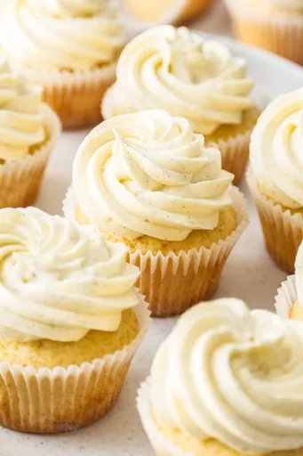 Vanilla Bean Cupcakes