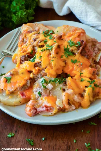 Hamburger Potato Casserole