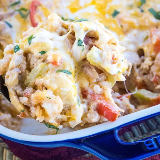 Chicken Fajita Casserole