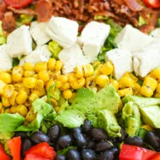 Receta de ensalada de pollo del suroeste