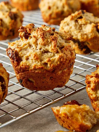 Muffins Saludables de Plátano y Avena