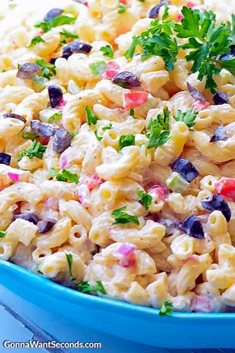Ensalada clásica de macarrones