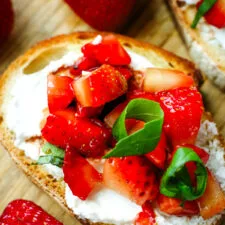Strawberry Bruschetta
