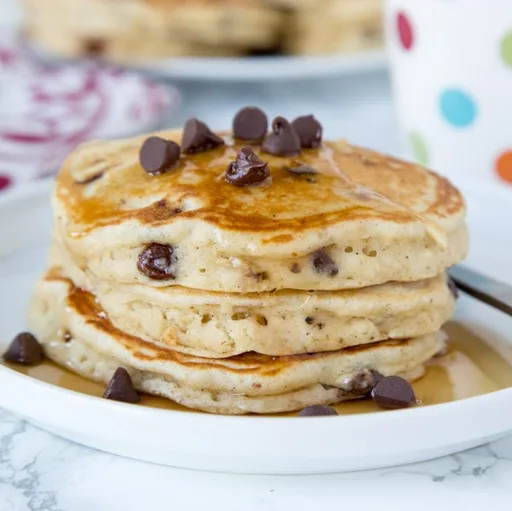 Chocolate Chip Banana Pancakes