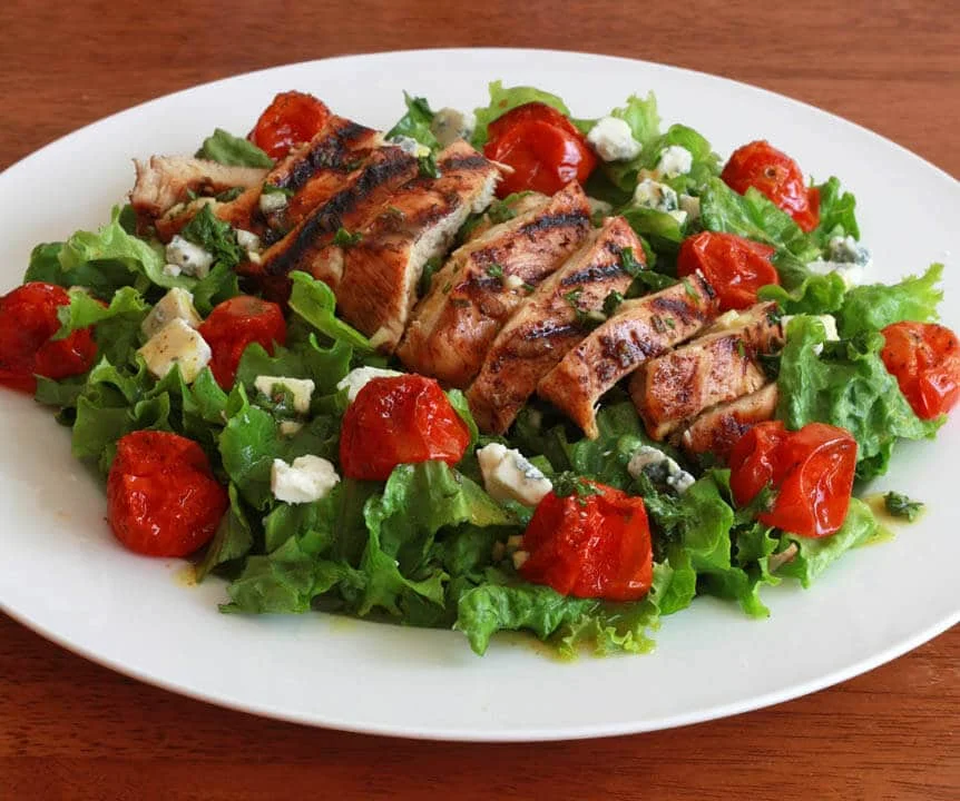 Grilled Chicken Salad with Champagne Vinaigrette
