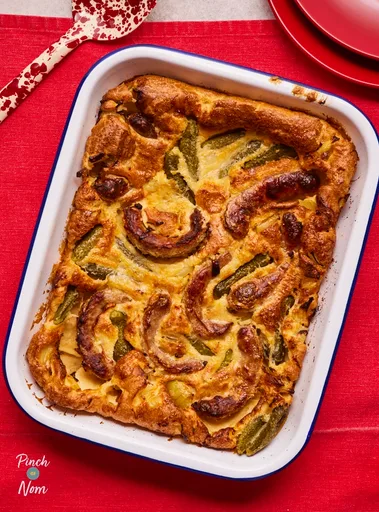 Toad in the hole con pepinillos | Apto para adelgazar