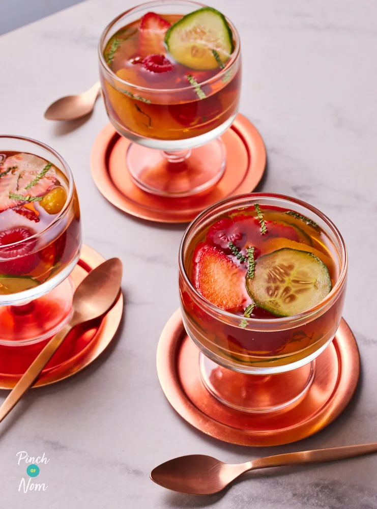 Pimms Jelly | Slimming & Weight Watchers Friendly