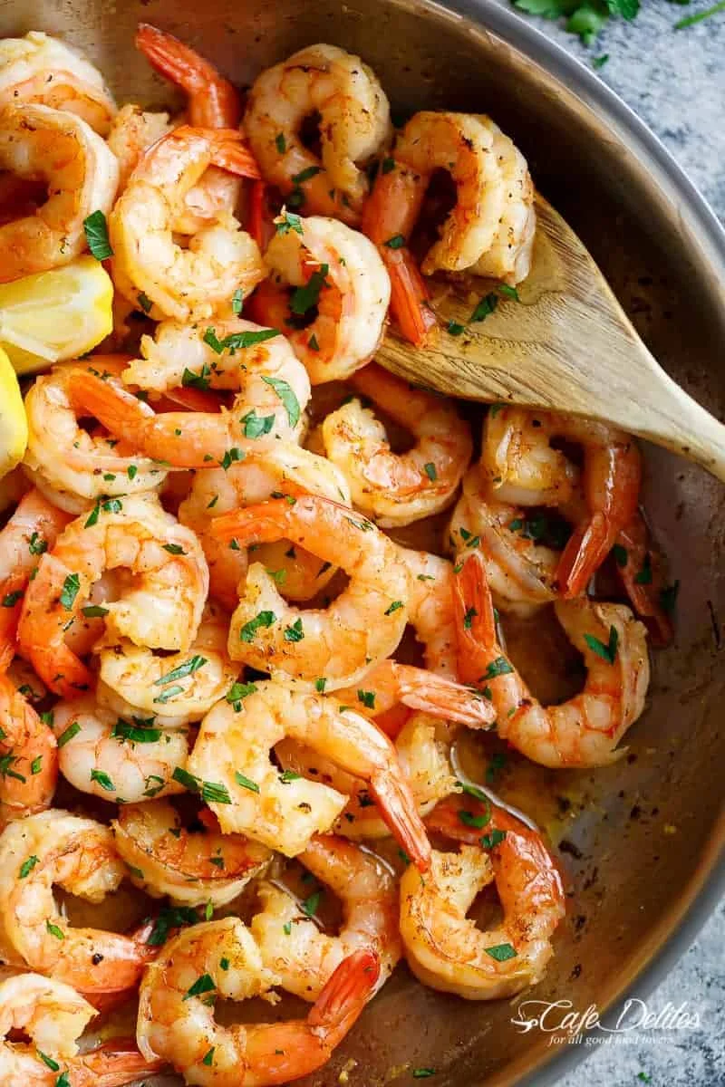 Lemon Garlic Butter Shrimp