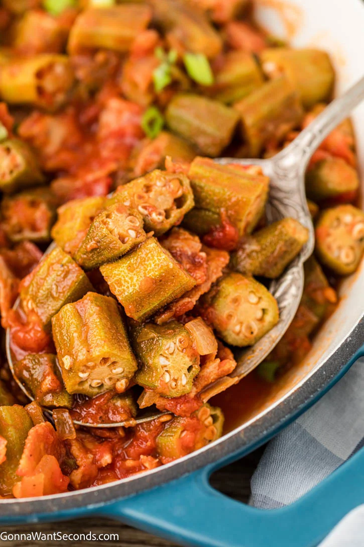 Okra and Tomatoes
