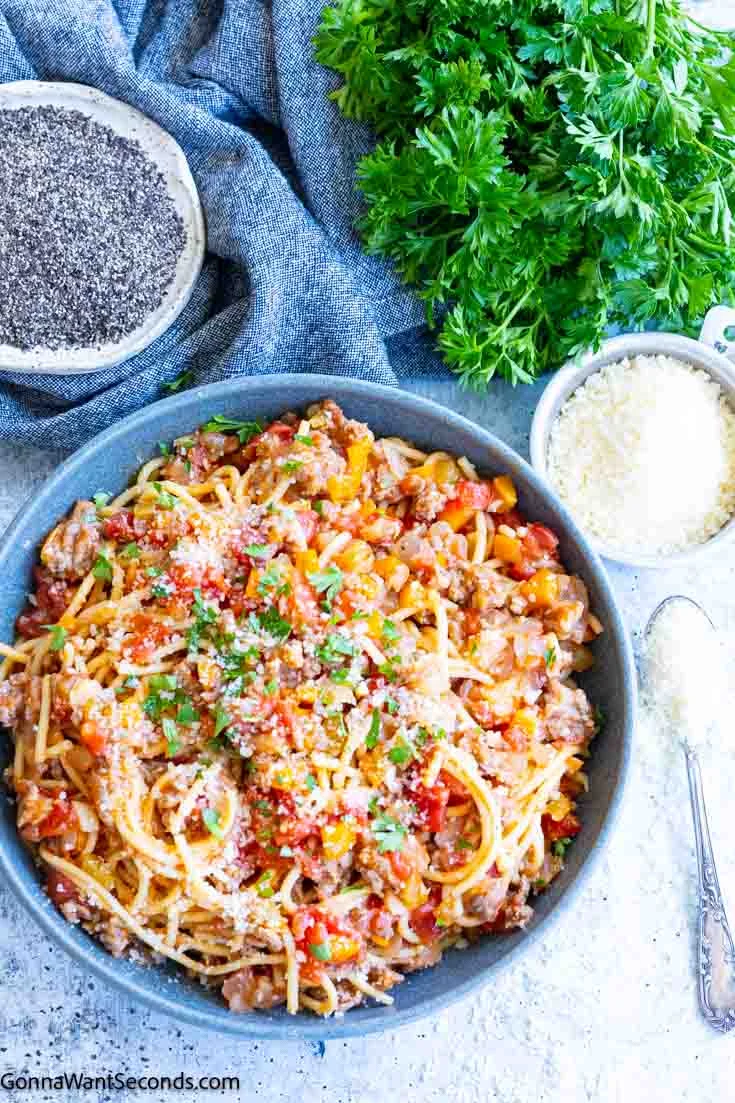 One Pot Spaghetti