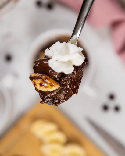 Banana Chocolate Mug Cake