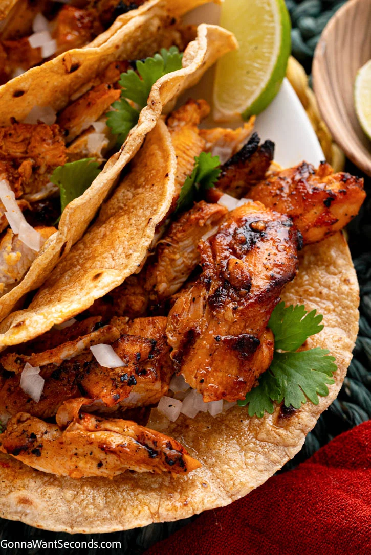 Pollo Asado Tacos