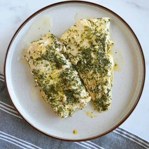 Bacalao a la mantequilla de limón