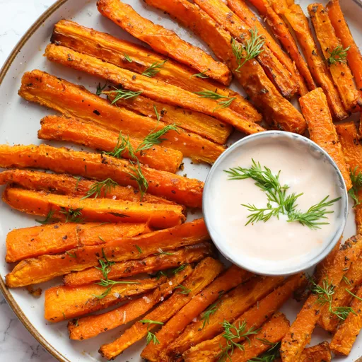 Crispy Air Fryer Carrot Chips