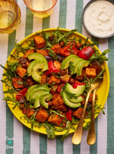 Roasted Sweet Potato Salad | Slimming & Weight Watchers Friendly (Copy)