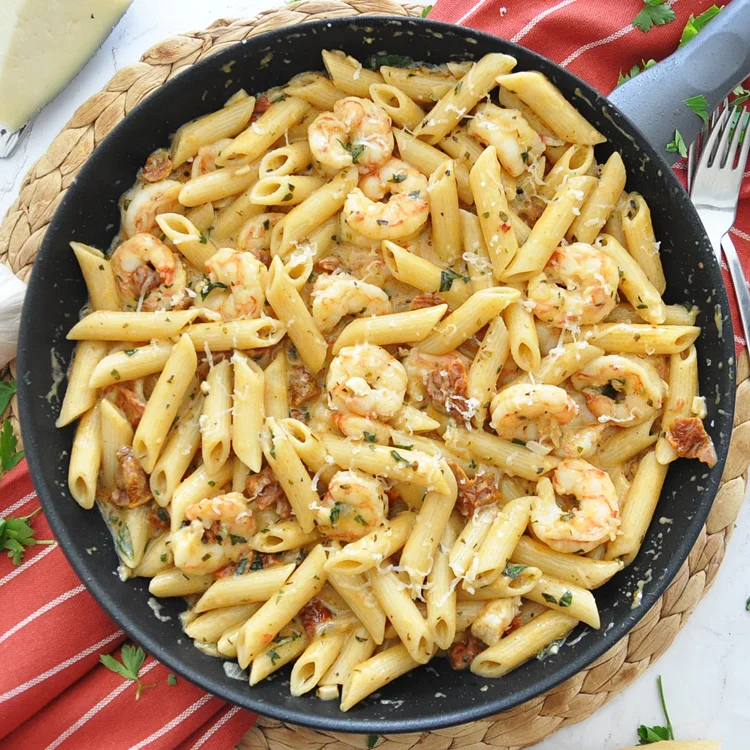 CREAMY Marry Me Shrimp Pasta