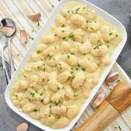 CREAMY Salt & Pepper Butter Beans | Judiones de la Granja a la Crema