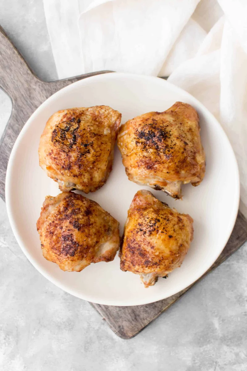Basic Air Fryer Chicken Thighs