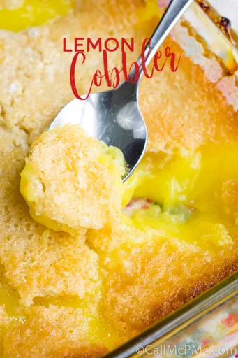 Easy Lemon Cobbler