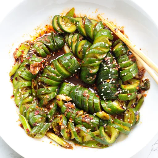 Spicy Asian Cucumber Salad