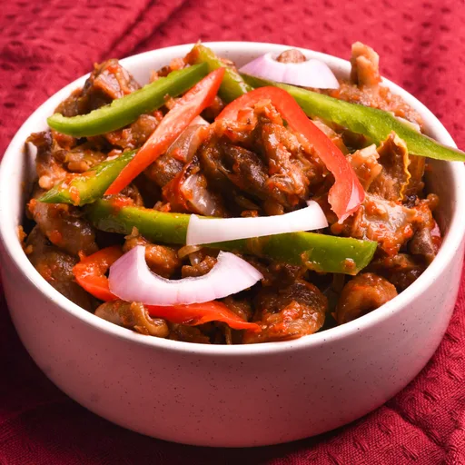Asun (Spicy Goat Meat)
