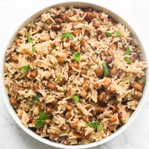 Arroz con judías nigeriano