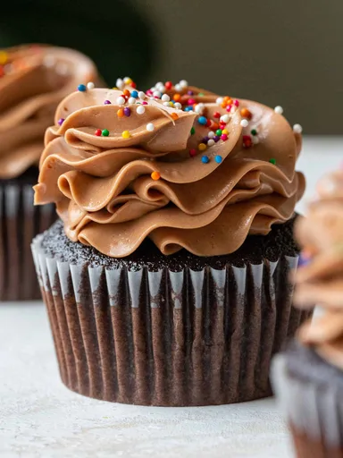 Chocolate Italian Meringue Buttercream
