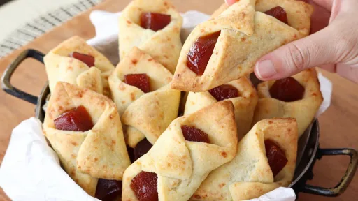 Pañuelitos de Membrillo con Masa de Queso