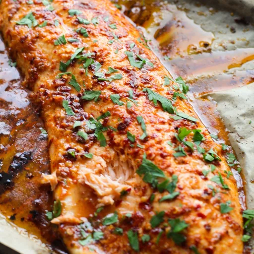 Cajun Honey Butter Salmon