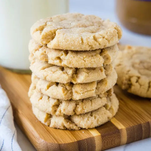Crunchy Peanut Butter Cookies