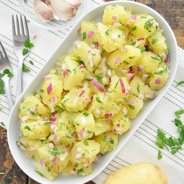 Potato Salad from Sevilla Spain | Patatas Aliñadas a la Sevillana