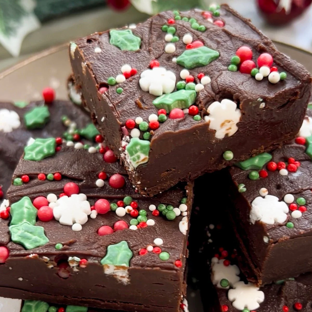 Easy Christmas Chocolate Fudge