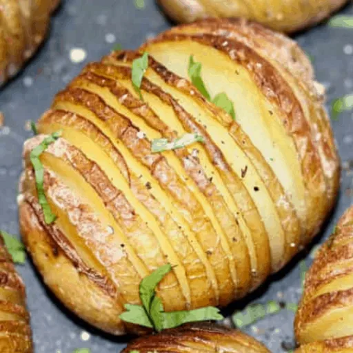 Easy Hasselback Potatoes