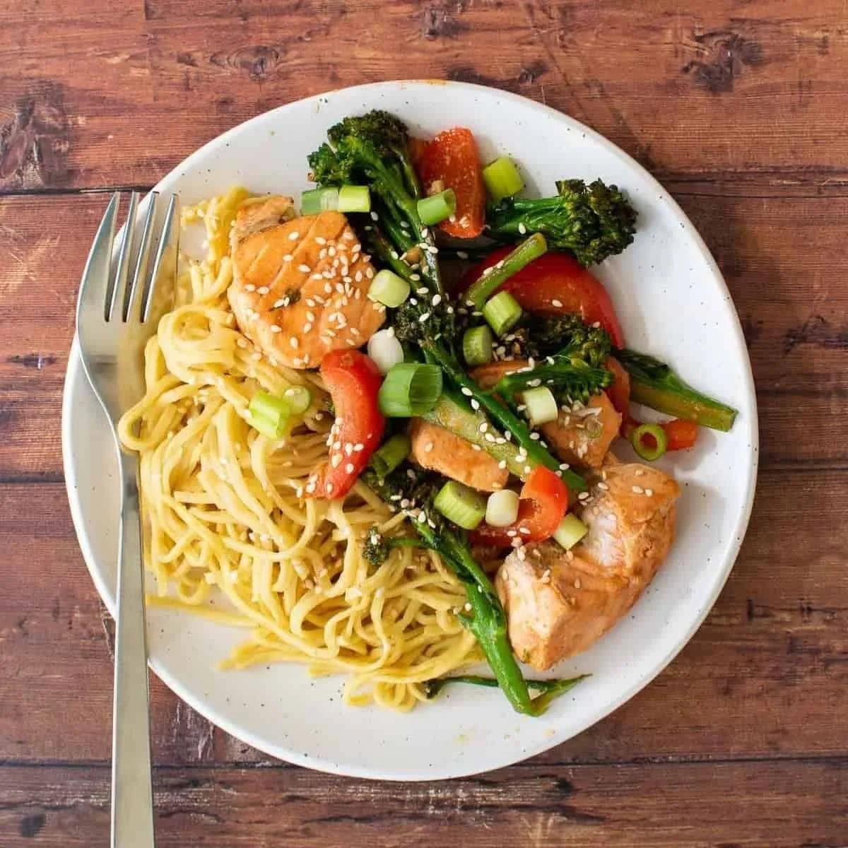 Salmon Stir Fry
