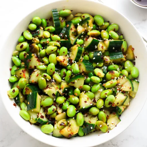 Easy Japanese Edamame Salad