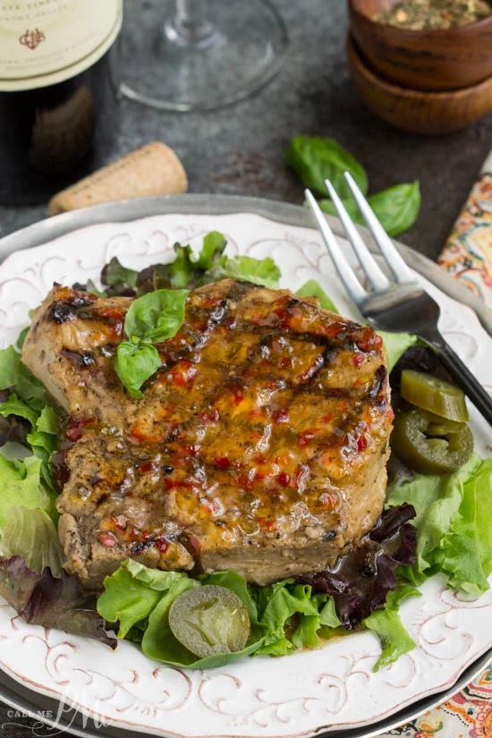 Jalapeno Basil Pork Chop MS Magazine Recipe Contest Winning Recipe