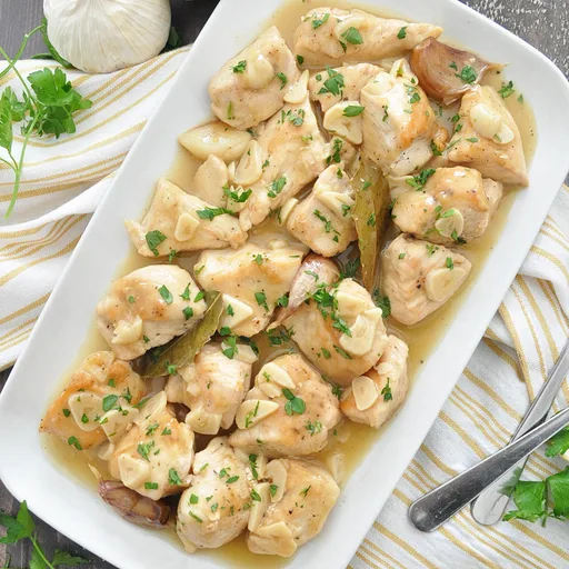 Pollo al Ajillo Español