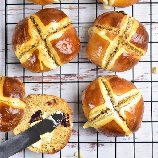 Gluten-Free Hot Cross Buns
